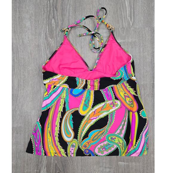 Trina Turk Swim Tank Top size M - Picture 2 of 5